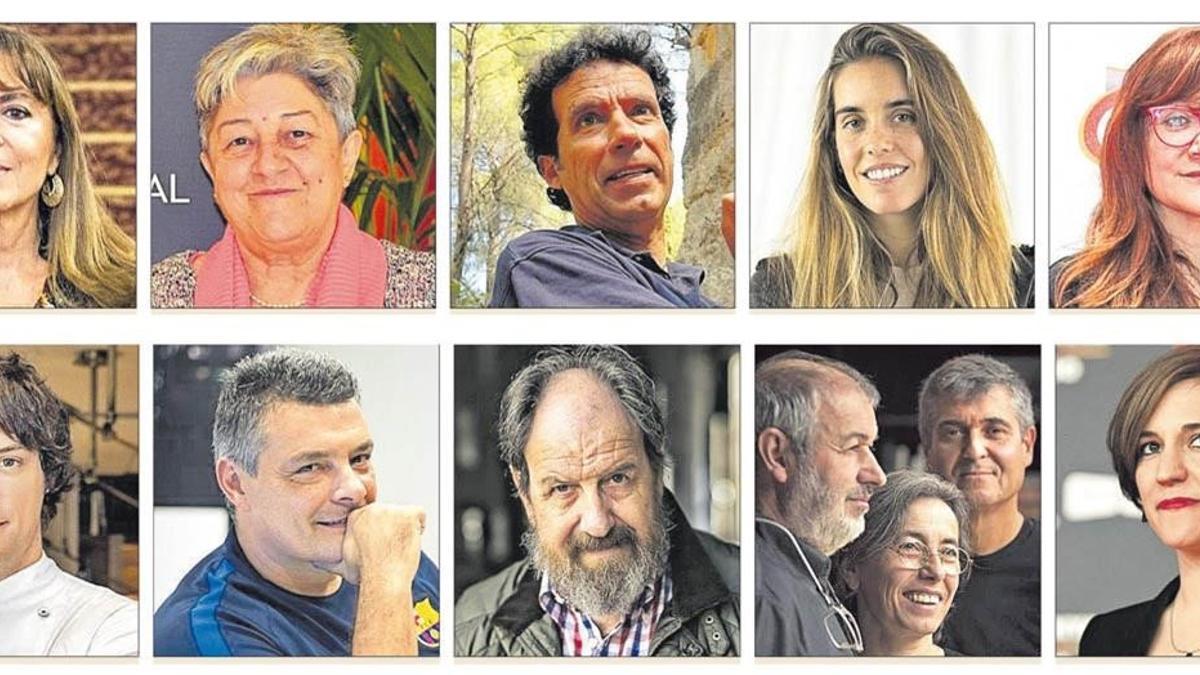 Los diez finalistas del Català de l'Any.