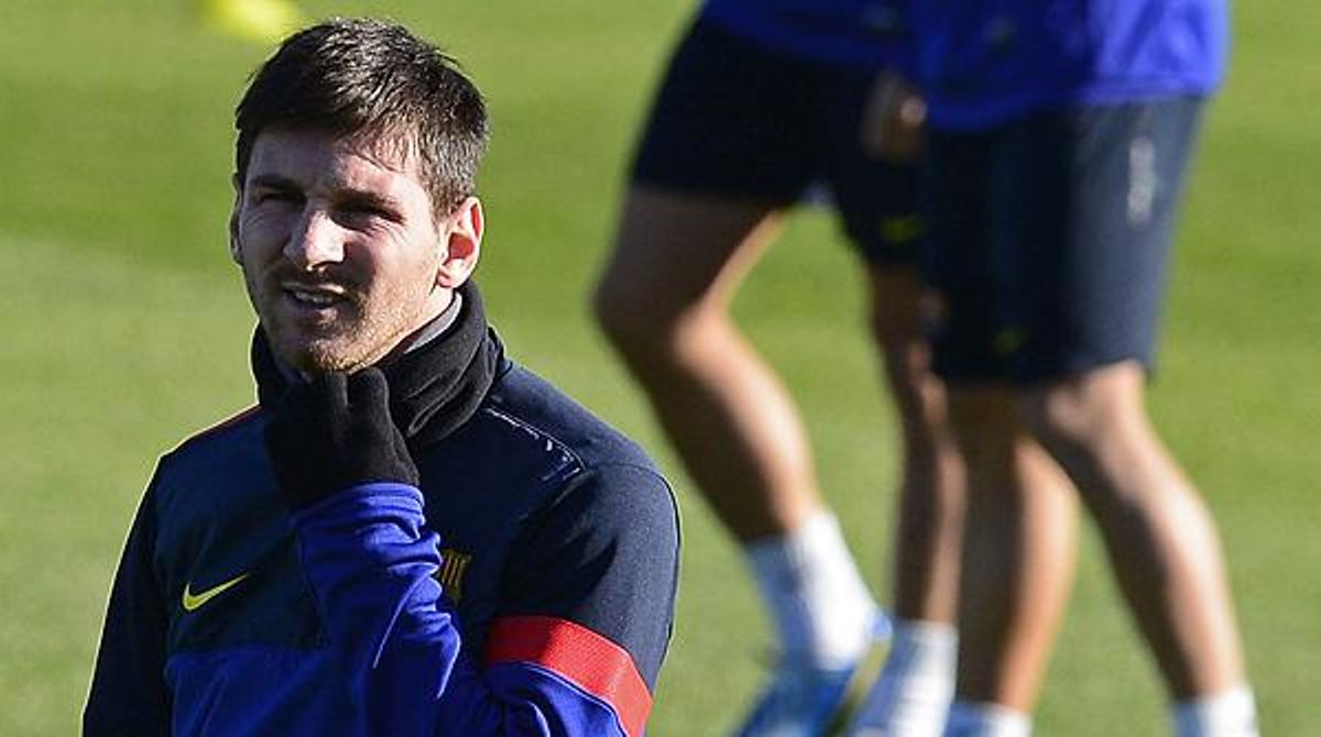 Els jugadors del Barça preparen l’últim partit de la lligueta europea.
