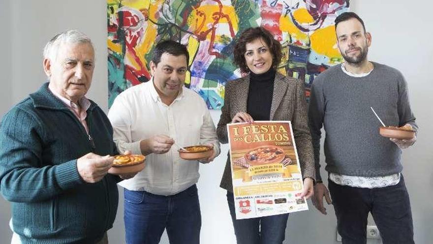 Alejandro Alonso, Manuel Vila, Sandra González y Troncoso. // C.T.