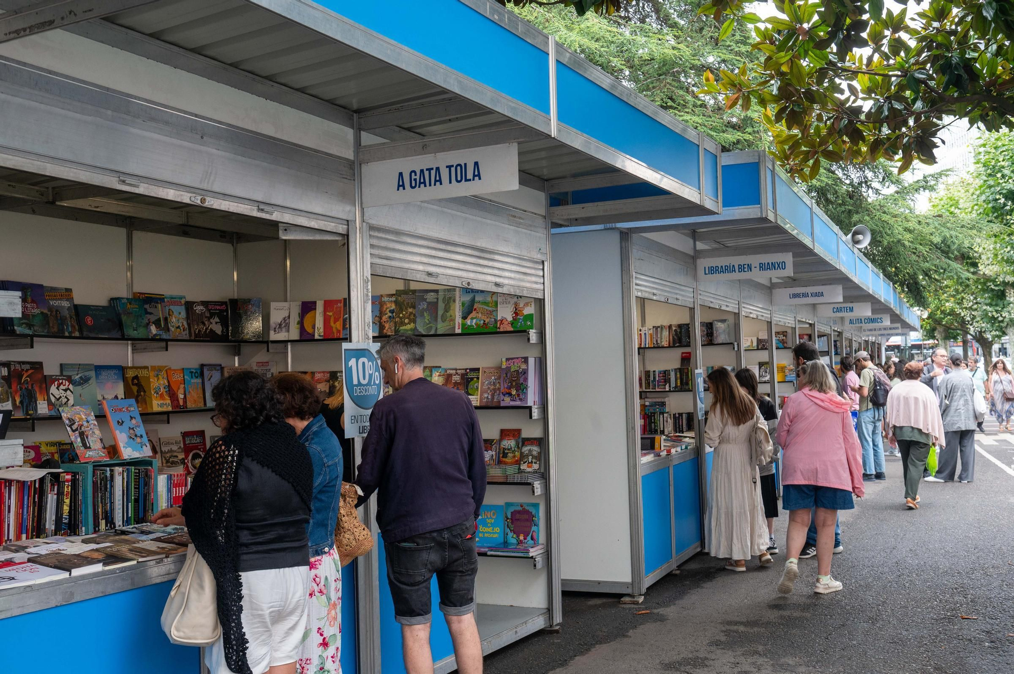Feria del libro de A Coruña