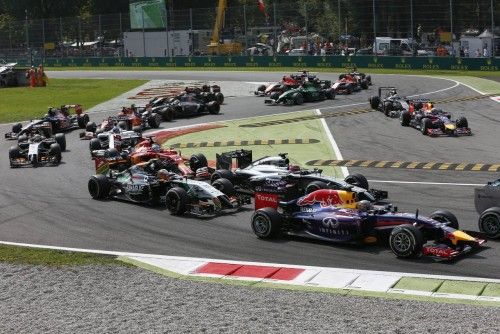 Imágenes del GP de Italia en el circuito de Monza.