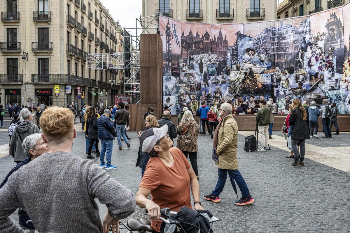 El pessebre de Barcelona obre al públic