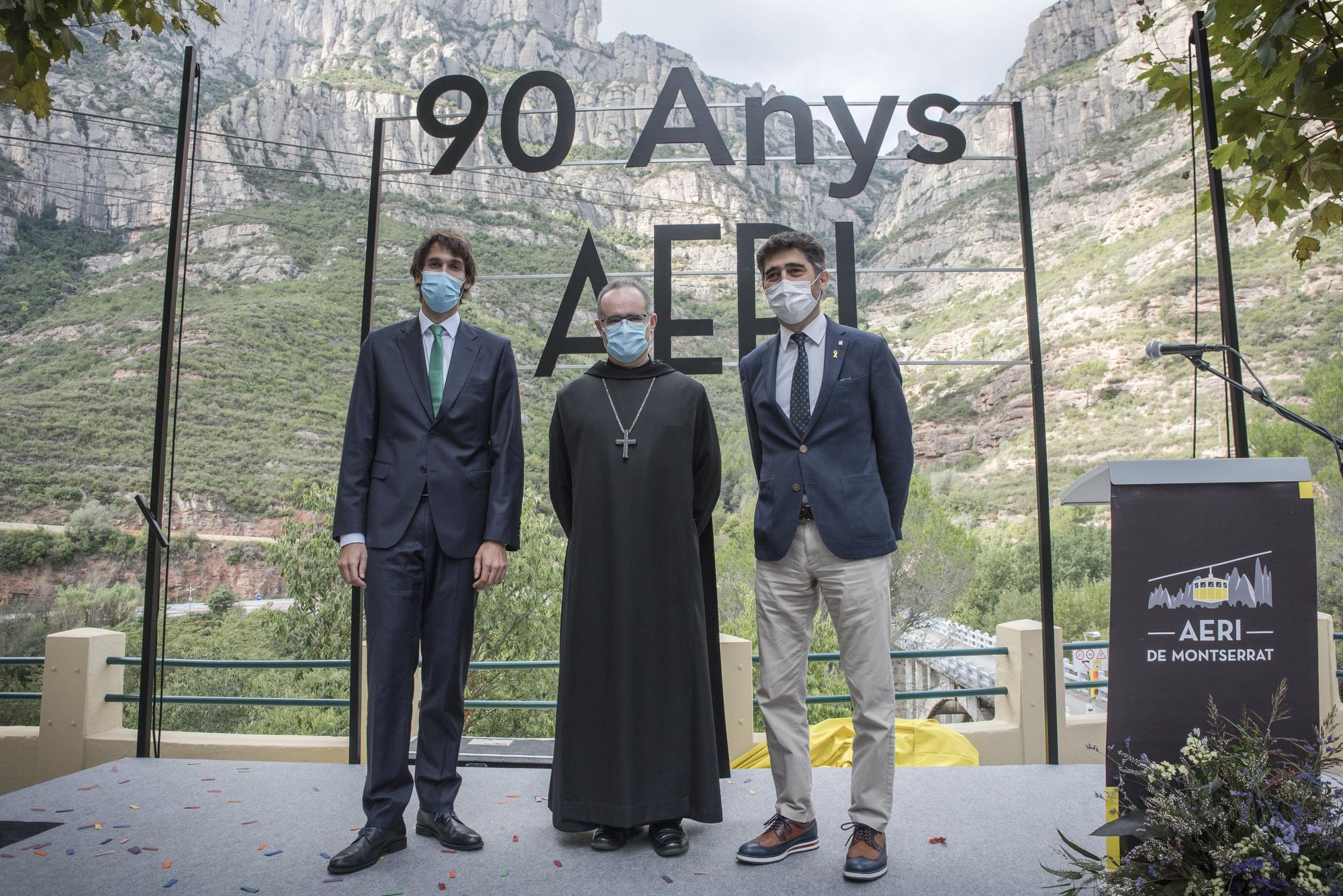 L'aeri de Montserrat celebra els seus 90 anys de vida