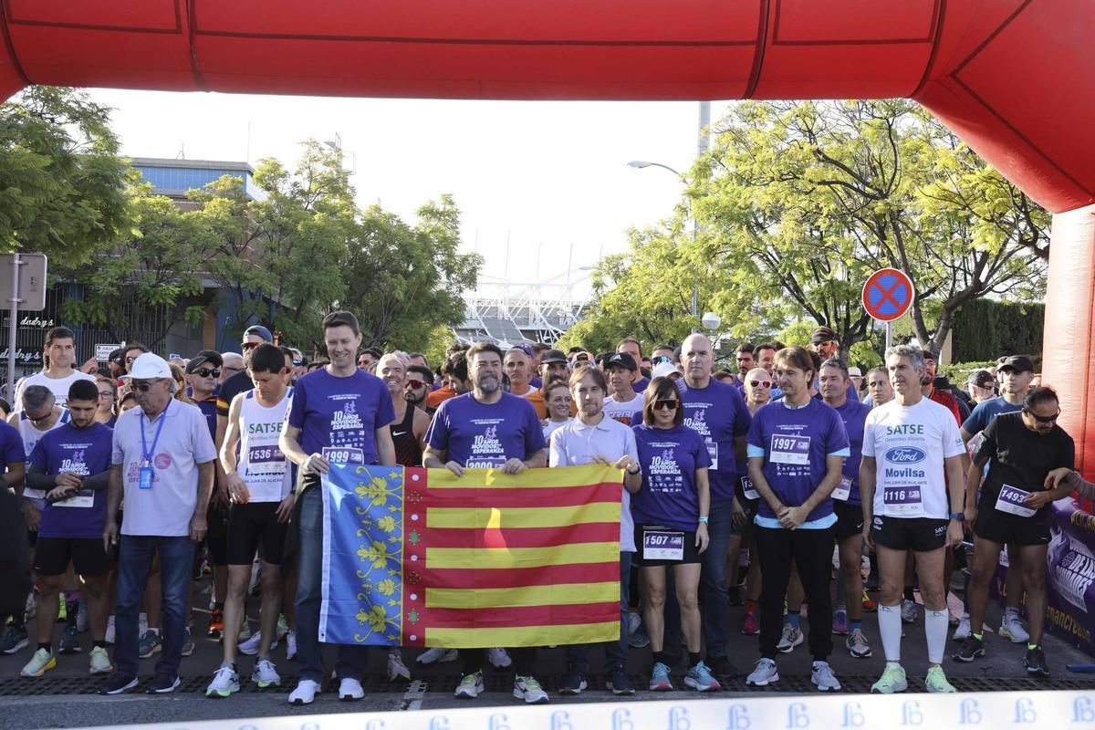 Alicante celebra la 10ª edición de la Carrera contra el Cáncer de Páncreas