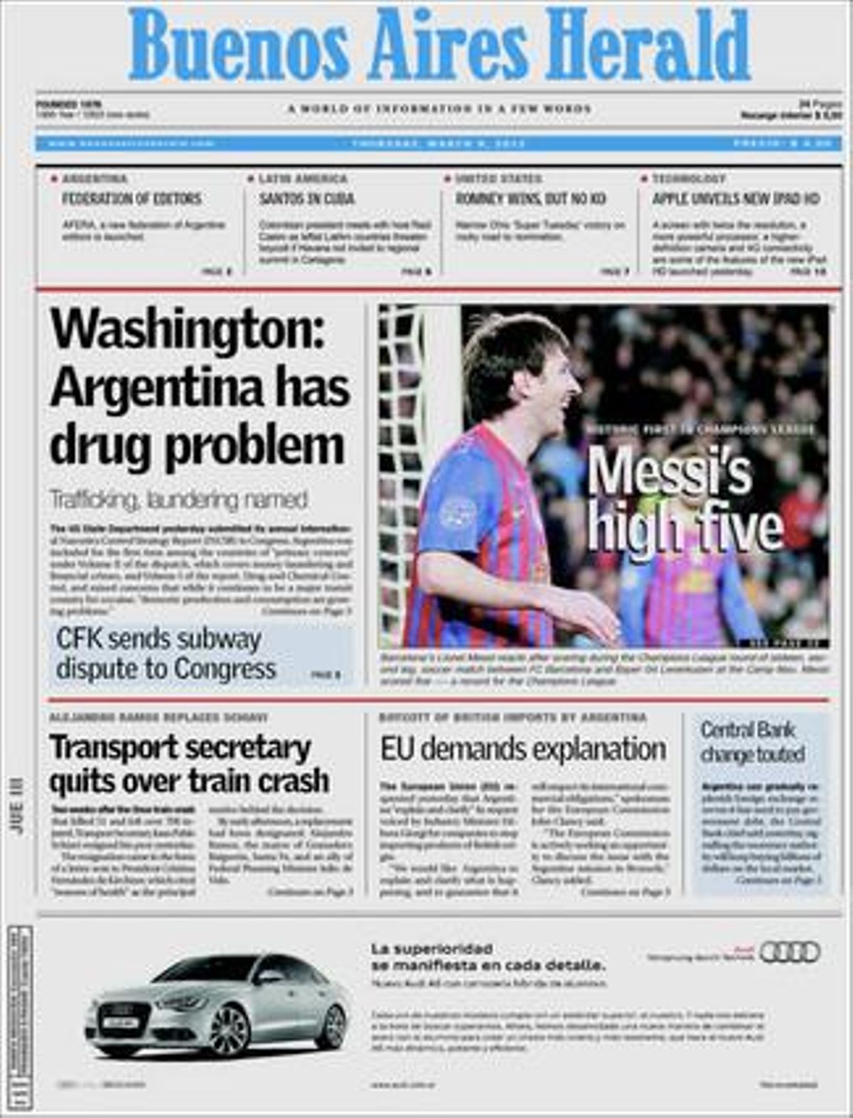 Buenos Aires Herald (Argentina).