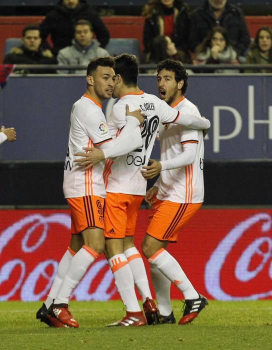 Las imágenes del Osasuna - Valencia