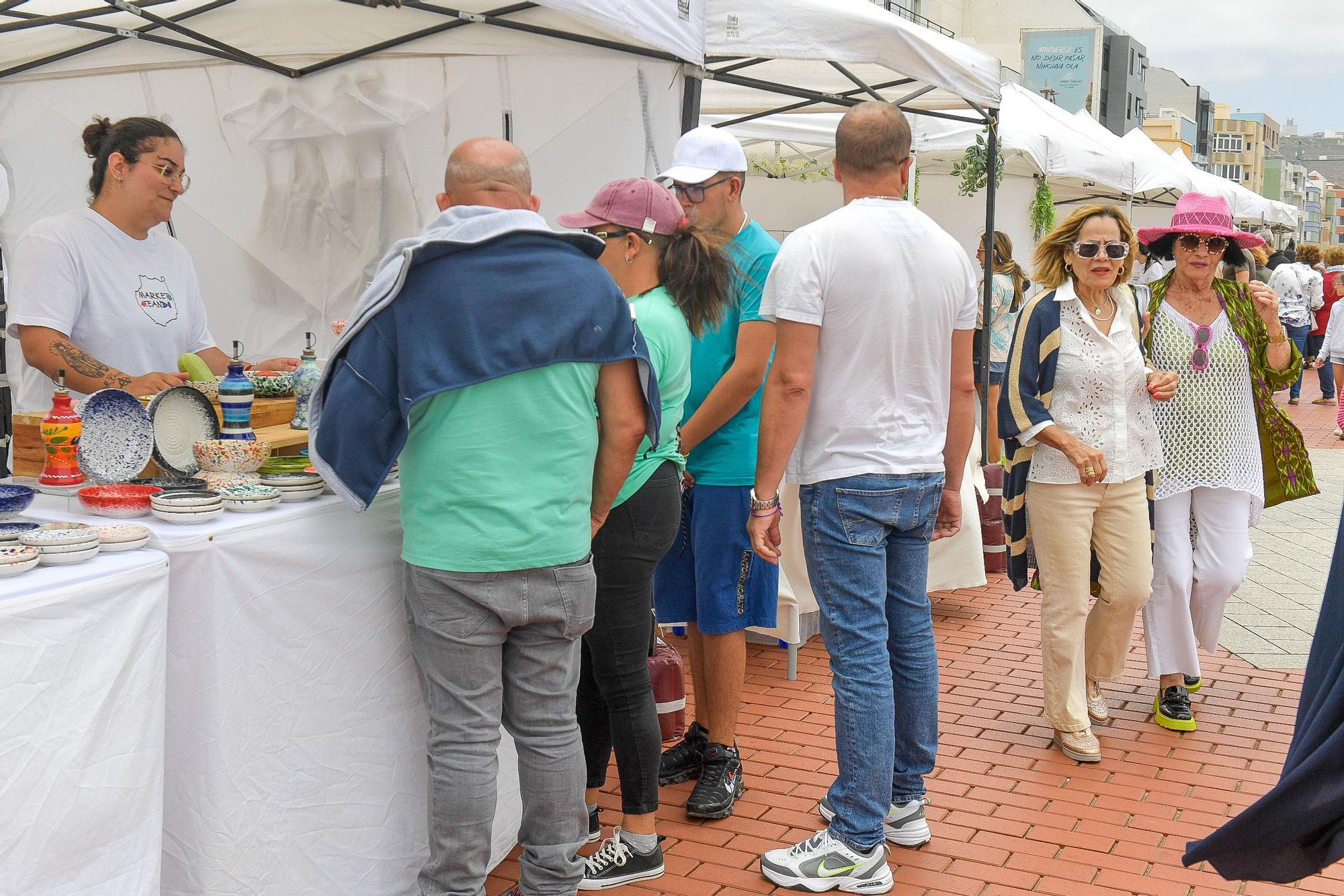Segunda edición de la feria comercial Nos vamos de market, organizada por la asociación de empresarios Pilar-Farray de Guanarteme