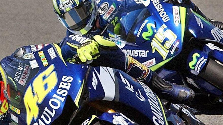 El feo precedente de Valentino Rossi