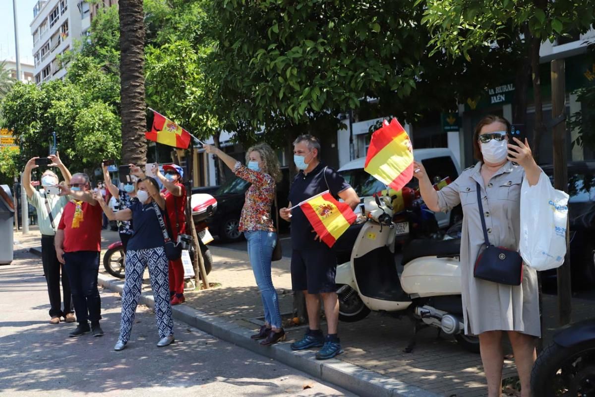 Manifestación de Vox en Córdoba contra la gestión del Gobierno