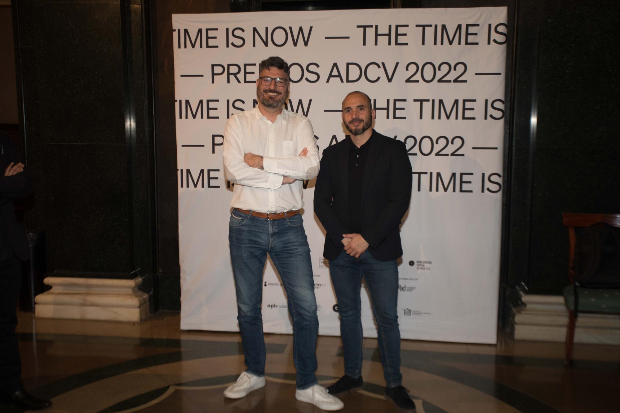 Photocall de la gala de la Asociación de Diseñadores de la Comunitat Valenciana (ADCV)