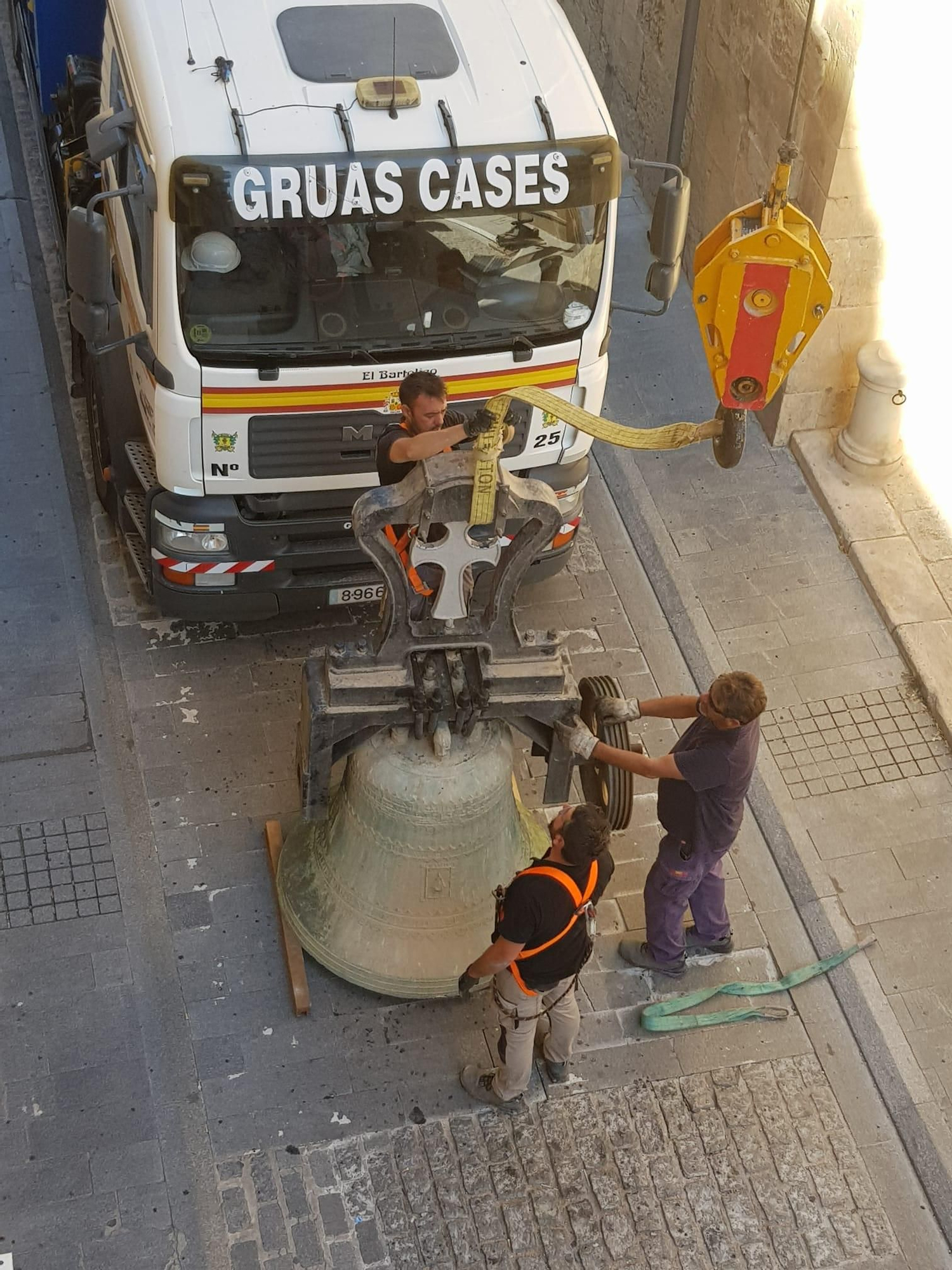 La Catedral de Orihuela se queda sin campanas