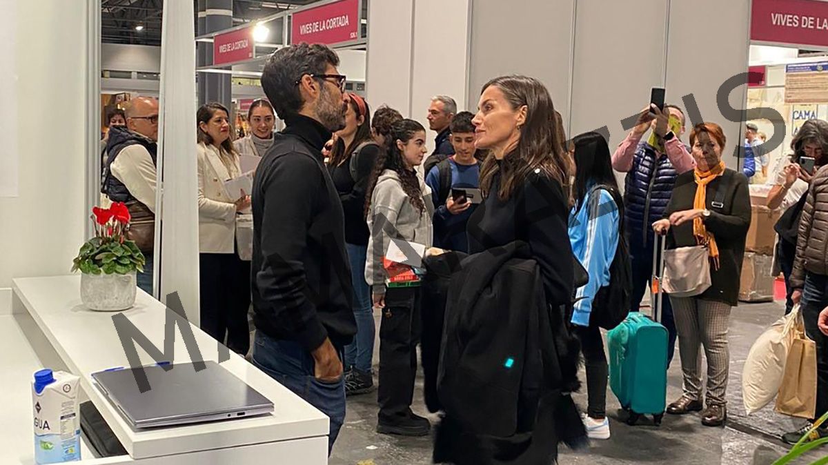 VÍDEO | La reina Letizia visita por sorpresa la feria Biocultura