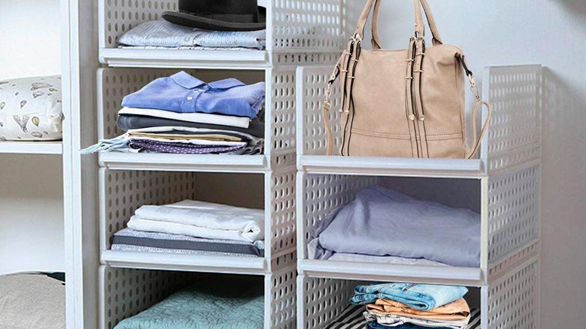 Organizador de armario desmontable de Amazon (precio: 33,88 euros)