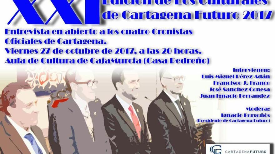 Cartel anunciador de la nueva cita con Los Culturales.