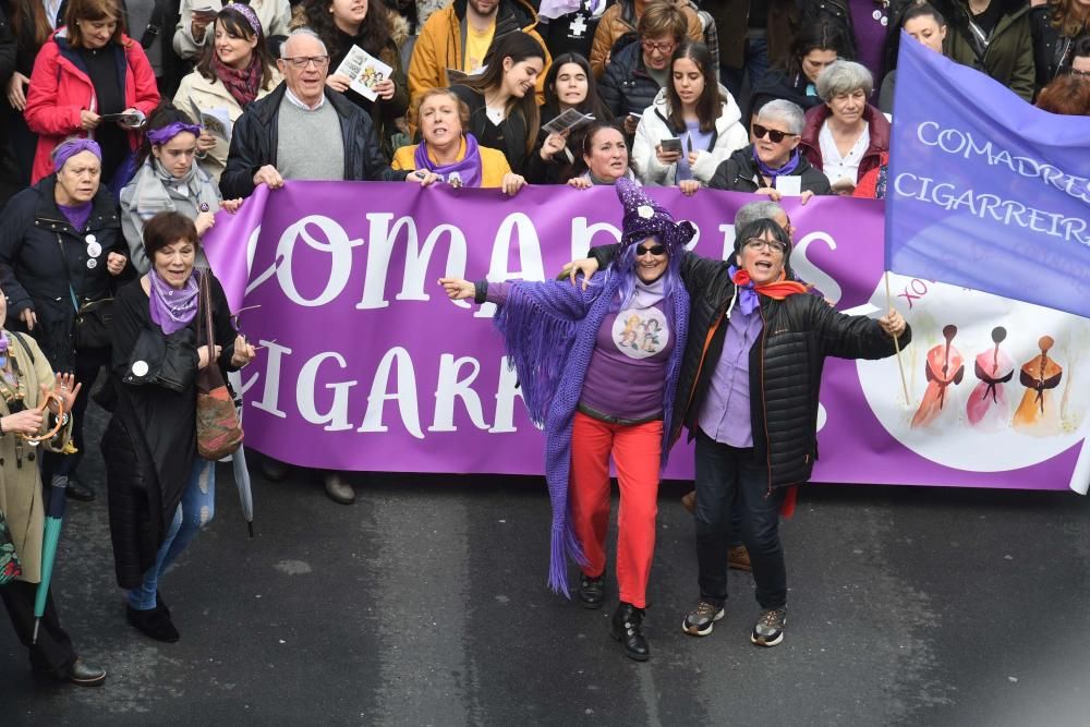 13.000 personas en el 8-M de A Coruña