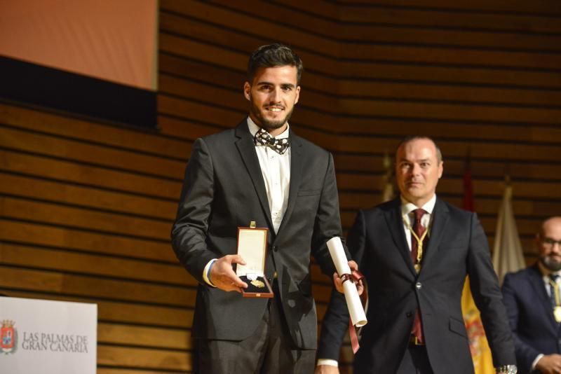 13/12/2018 LAS PALMAS DE GRAN CANARIA. Gala de medallas del deporte Ayto. Las Palmas de Gran Canaria. FOTO: J. PÉREZ CURBELO  | 13/12/2018 | Fotógrafo: José Pérez Curbelo