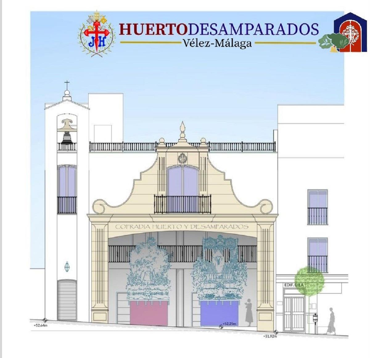 Proyecto de la Casa Hermandad del Huerto y Desamparados de Vélez-Málaga.