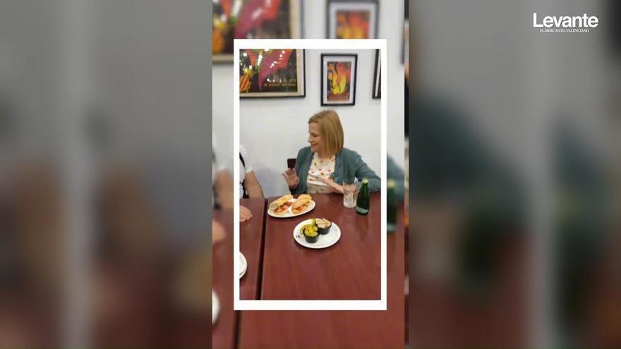 Pilar Bernabé tiene un bocadillo con su nombre: 'El Pilarín'