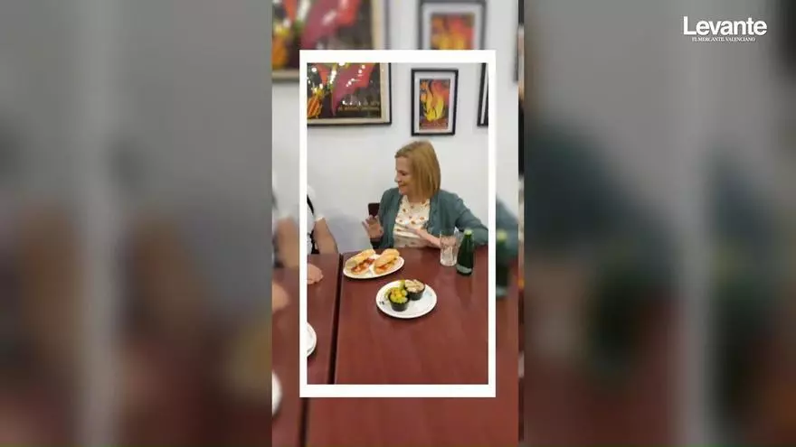 Pilar Bernabé tiene un bocadillo con su nombre: 'El Pilarín'