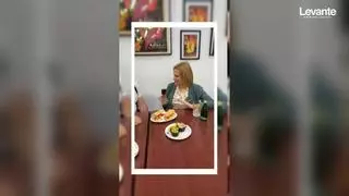 Pilar Bernabé estrena bocadillo propio: el 'Pilarín'