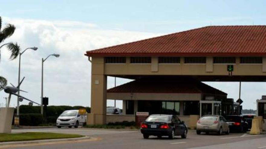 Base de la fuerza aérea MacDilln, en Tampa, Florida, desde donde saldrá el tesoro hacia España. / efe