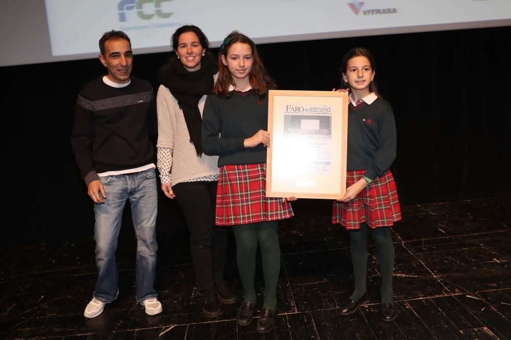 Así fue la entrega de premios de Faro da Escola