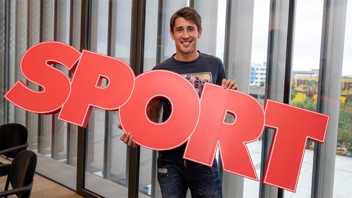 Bojan Krkic, en la redacción de SPORT