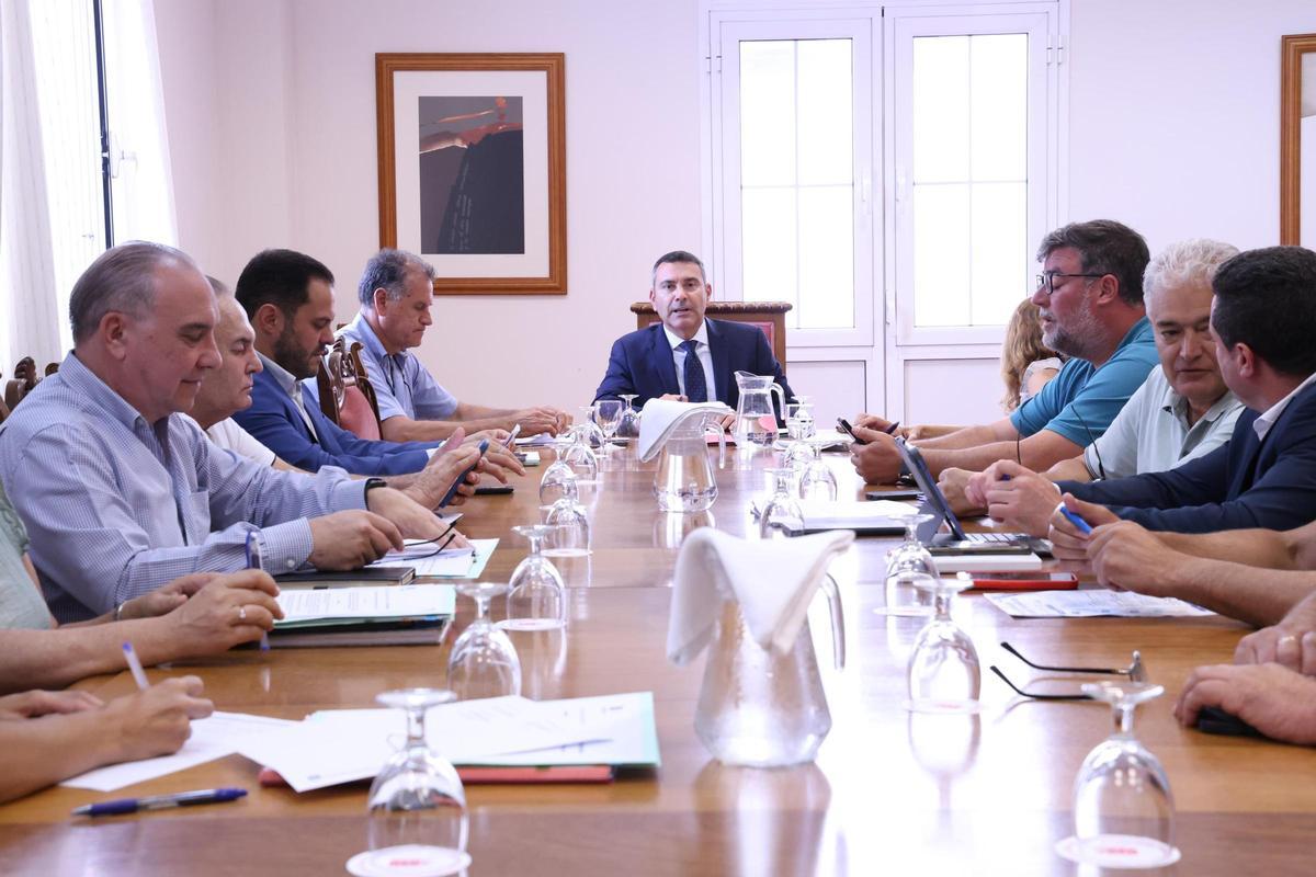 Celebración de la Asamblea del Consorcio del Agua en el Cabildo de Lanzarote