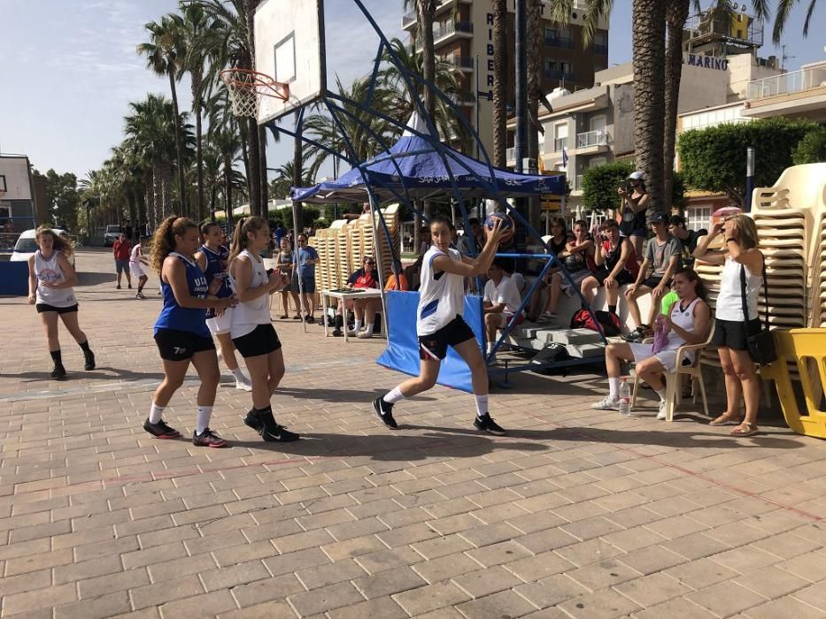 Campeonato de baloncesto 3x3 en La Ribera