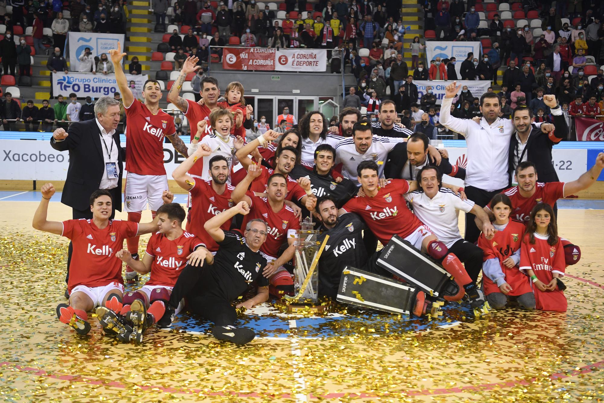 El Benfica se lleva el título de la Golden Cup 2022 en A Coruña