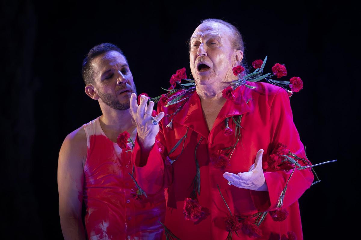 Curro Albaicín y Manuel Liñán, en escena