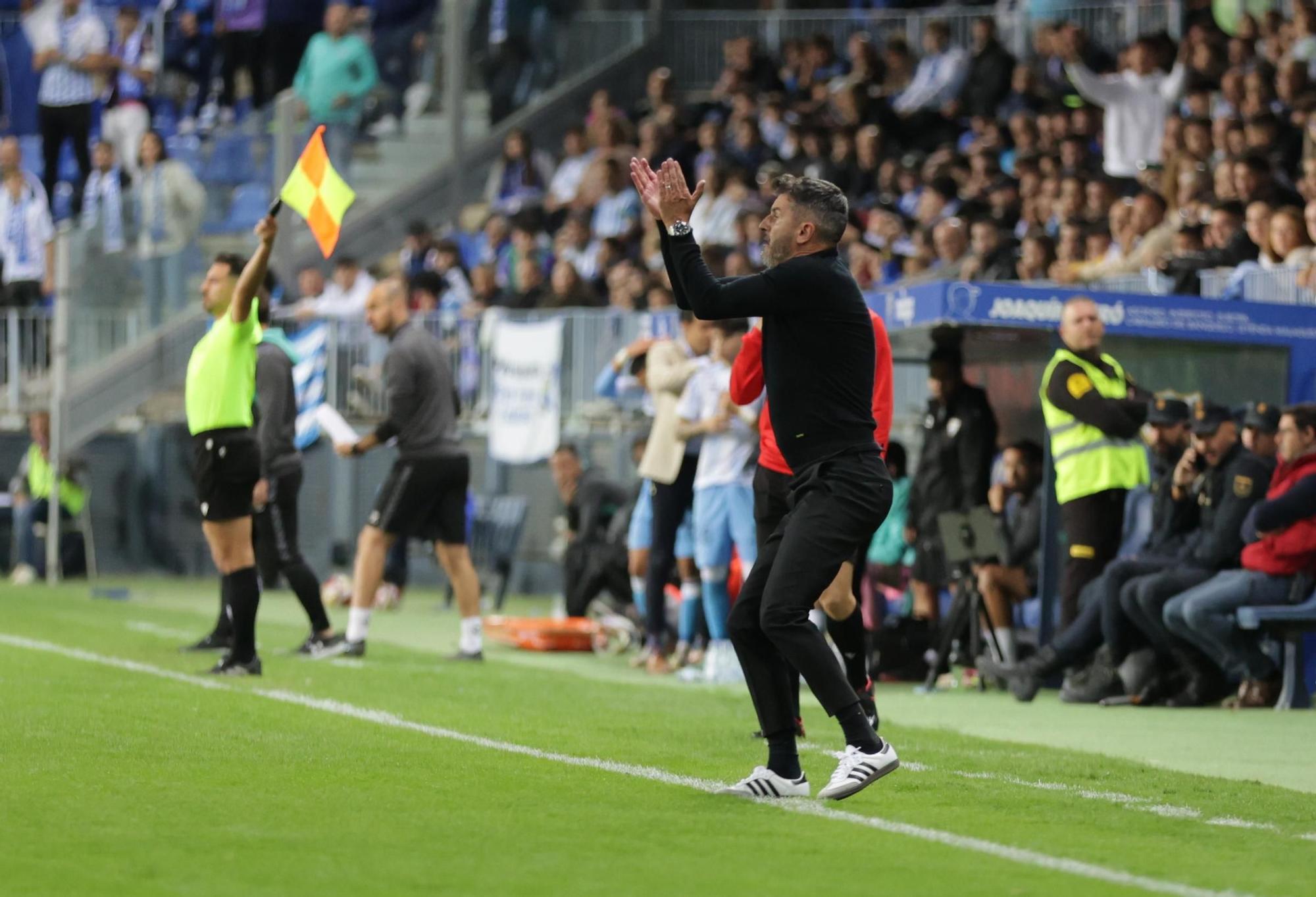 Málaga CF - Córdoba CF | Las imágenes del partido en La Rosaleda