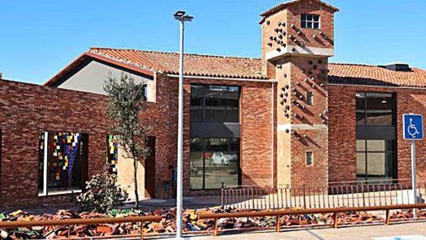 Façana exterior del Museu Terracotta de la Bisbal.