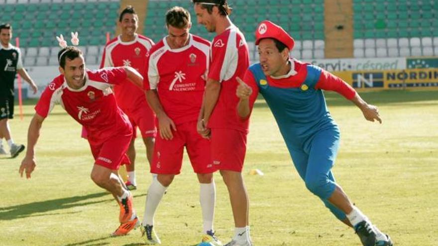 Entrenamiento. Todos a por &quot;Supermario&quot; Acciari