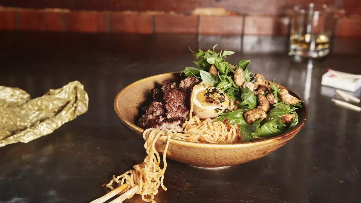 ¡Este 'ramen' está frío! (ah, pero es que es así)
