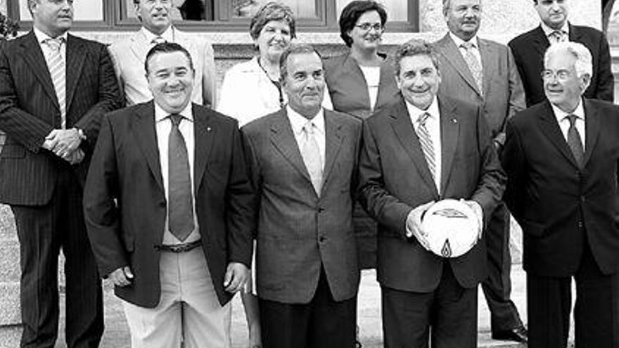 Carlos Mouriño, el día de la presentación del primer consejo. / J. Lores