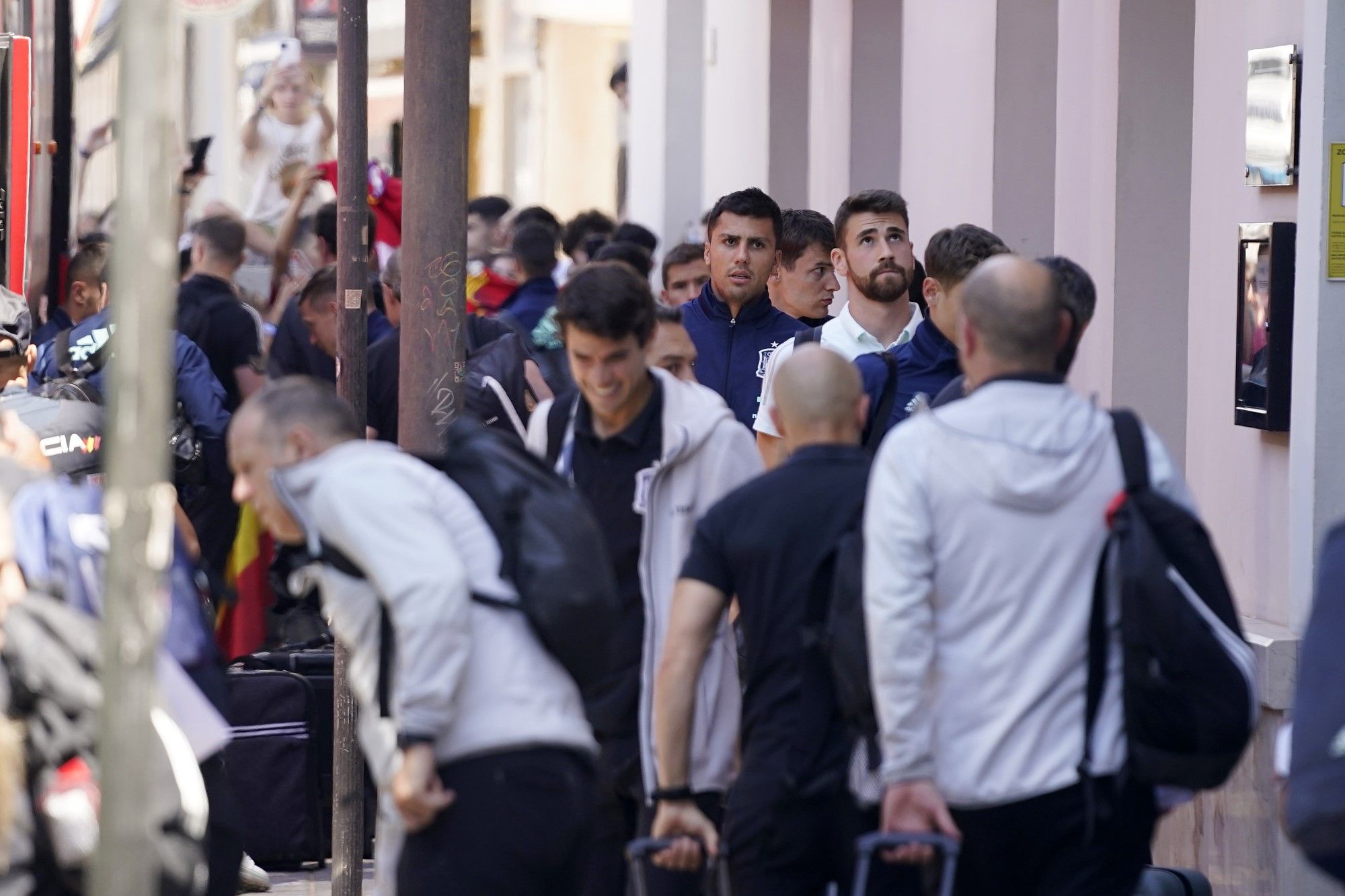 La selección española ya está en Málaga para disputar en La Rosaleda su partido ante la República Checa