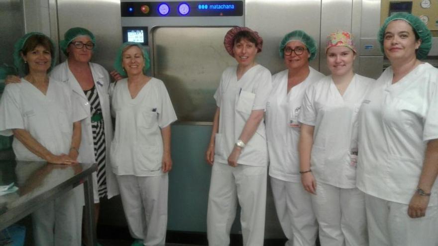 El Hospital comarcal de Vinaròs moderniza con equipamiento la unidad de esterilización