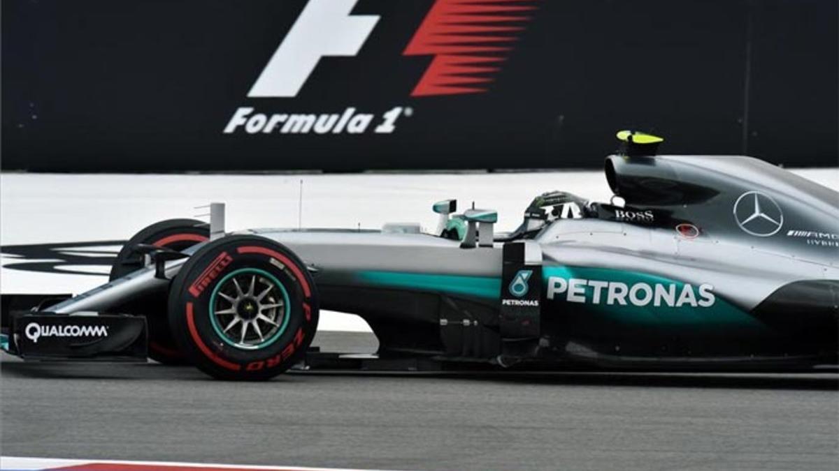 Rosberg voló en el GP Rusia y saldrá primero en Sochi