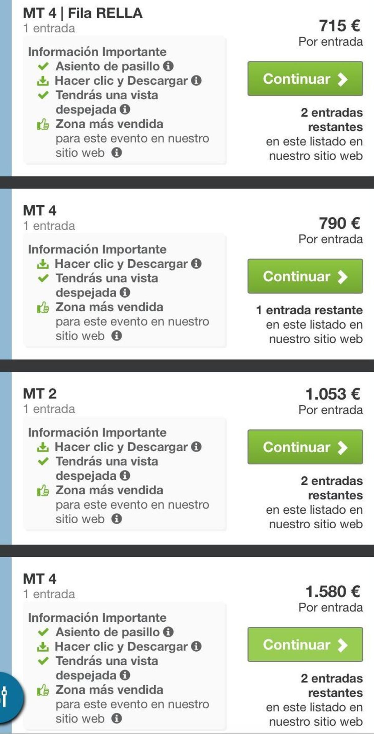 Las entradas en &quot;reventa&quot; para ver a José Tomás en Alicante superan los 1.500 euros