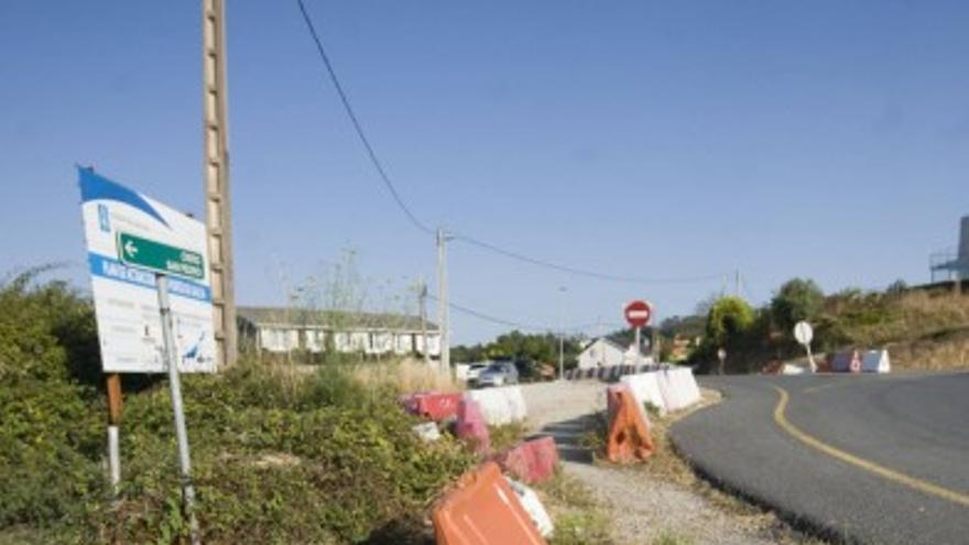 Deficiente acceso al puerto de Lorbé