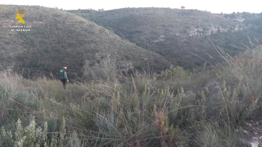 La Guardia civil rescata a un menor y a una anciana en Pedralba en 24 horas