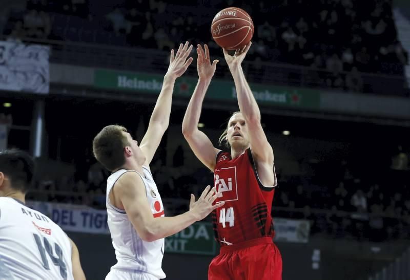 Las imágenes que nos ha dejado la derrota del CAI Zaragoza frente al Real Madrid (96-84)