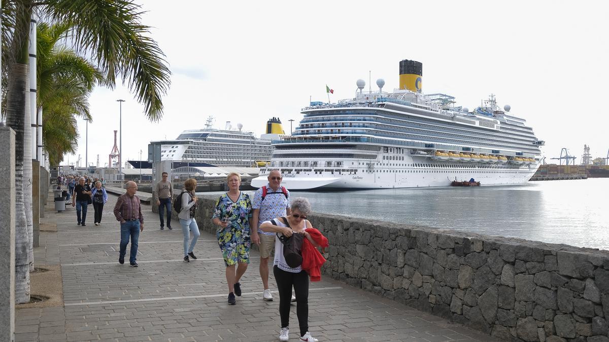 Crucero 'Costa Firenze' en el Puerto de Las Palmas