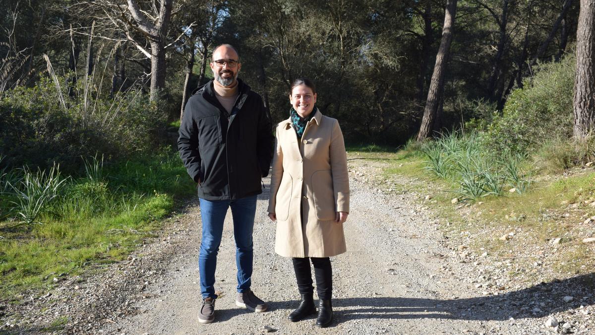 Monserrat y Ribot, en la presentación del catálogo de caminos.