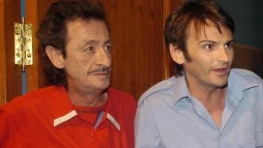 Eduardo GÃ³mez, junto a Fernando Tejero.