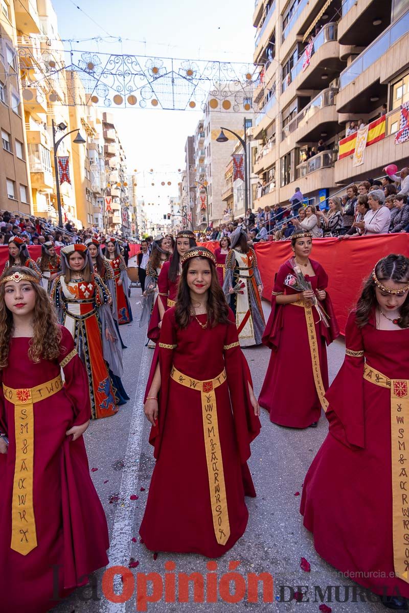 Procesión de subida a la Basílica en las Fiestas de Caravaca (Bando Cristiano)