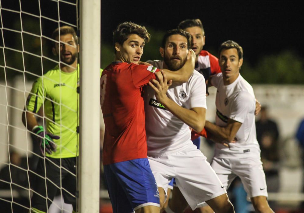 El Hércules se atasca y no pasa del empate ante el Saguntino