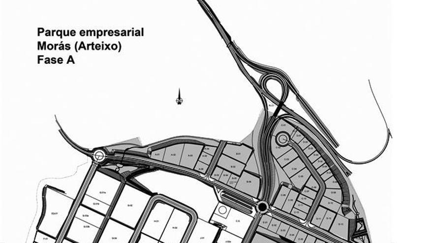 Quince empresas aspiran a las obras de urbanización del polígono de Morás