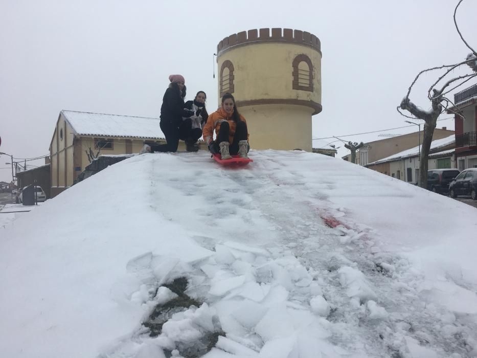 Nieve en Moraleja del Vino